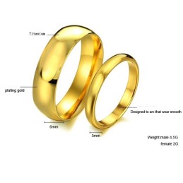 High Quality Titanium Ring For Lovers