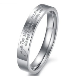 Reliable Quality Titanium Ring For Lovers