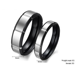 The Queen Of Quality Retro Titanium Ring For Lovers