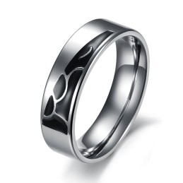 Stable Quality Titanium Ring For Lovers