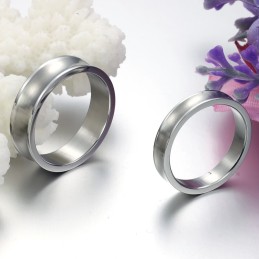 The Queen Of Quality Simple Titanium Ring For Lovers