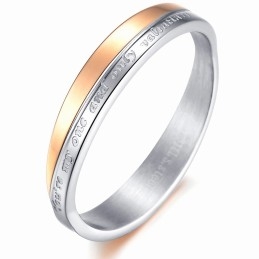The Queen Of Quality Alternative Creative Titanium Ring For Lovers