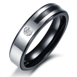 The Queen Of Quality Concise Titanium Ring For Lovers