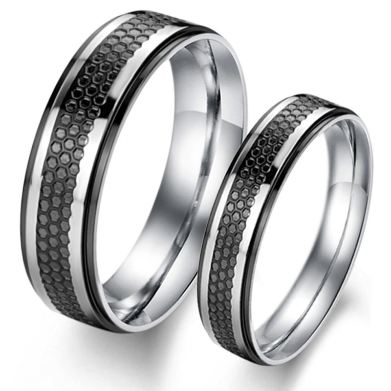 The King Of Quantity Black Titanium Ring For Lovers The King Of Quantity Black Titanium Ring For Lovers