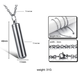 To Enjoy High Reputation At Home And Abroad Concise Titanium Necklace