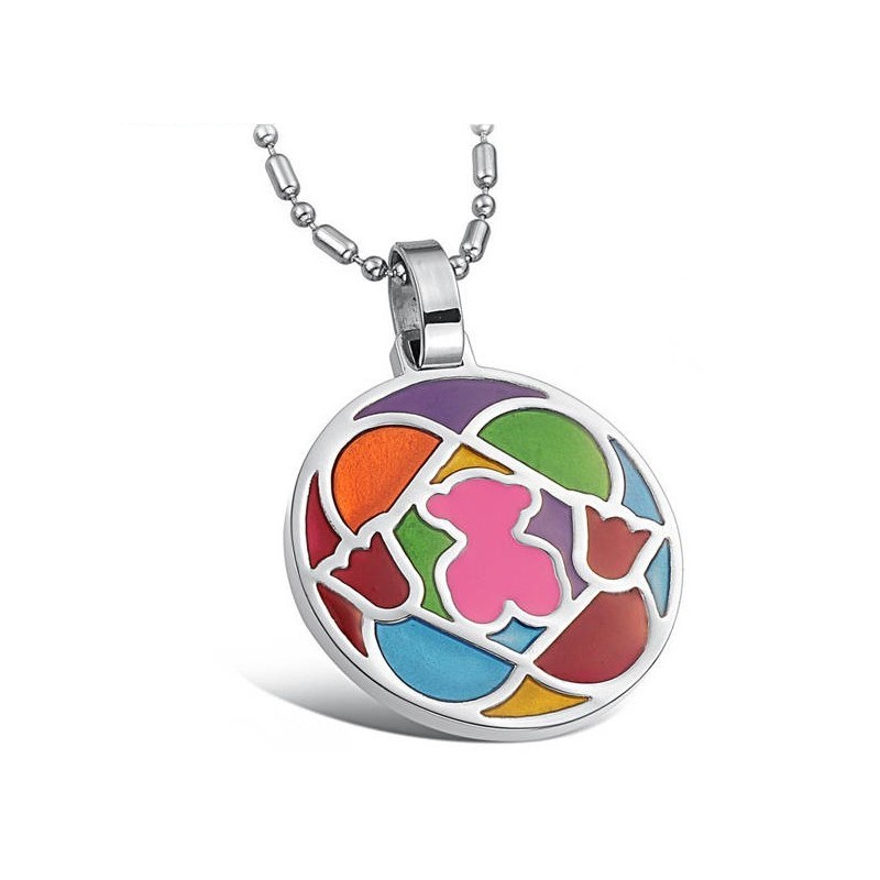 Excellent Quality Round Shape Titanium Necklace