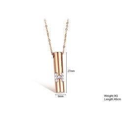 Wide Varieties Female Titanium Necklace