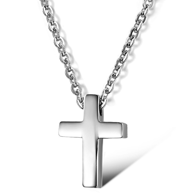 Quality And Quantity Assured Female Cross Titanium Necklace Quality And Quantity Assured Female Cross Titanium Necklace