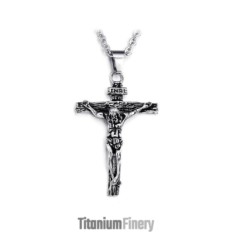 Easy To Use Cross Titanium Necklace