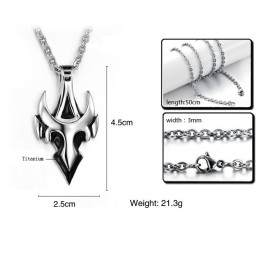 Selling Well All Over The World Titanium Necklace