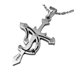 Superior Quality Virgo Titanium Necklace