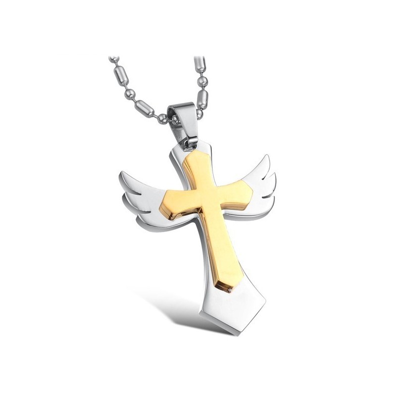 Well-Known For Its Fine Quality Cross Titanium Necklace Well-Known For Its Fine Quality Cross Titanium Necklace