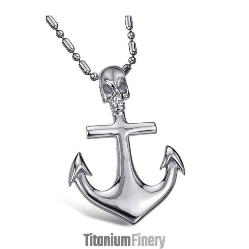 World-Wide Renown Cross Titanium Necklace