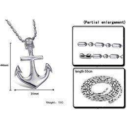 World-Wide Renown Cross Titanium Necklace