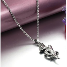 High Quality Male Cross Titanium Necklace