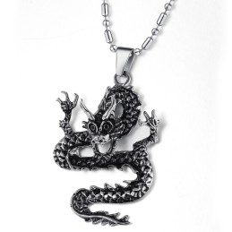 High Quality Male Kirin Titanium Necklace
