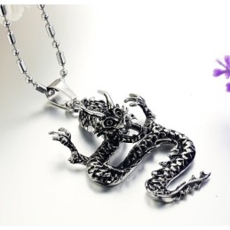 High Quality Male Kirin Titanium Necklace