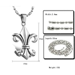 To Enjoy High Reputation At Home And Abroad Male Titanium Necklace