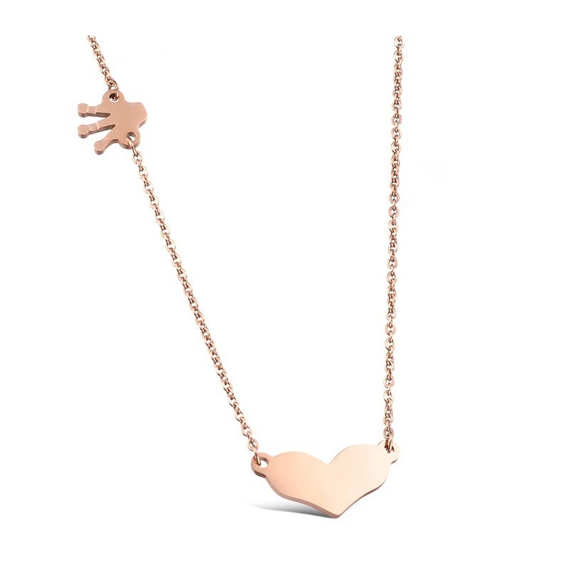 Excellent Quality Sweetheart Titanium Necklace Excellent Quality Sweetheart Titanium Necklace