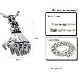 Selling Well All Over The World Clows Titanium Necklace