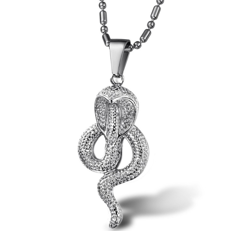 Complete In Specifications Cobral Titanium Necklace Complete In Specifications Cobral Titanium Necklace