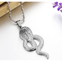 Complete In Specifications Cobral Titanium Necklace
