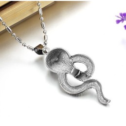 Complete In Specifications Cobral Titanium Necklace