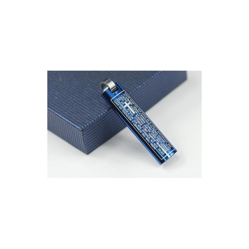 Exquisite Bible Cross Pendant And Titanium Necklace Exquisite Bible Cross Pendant And Titanium Necklace