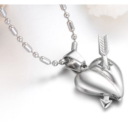 Selling Well All Over The World Female Sweetheart Titanium Necklace
