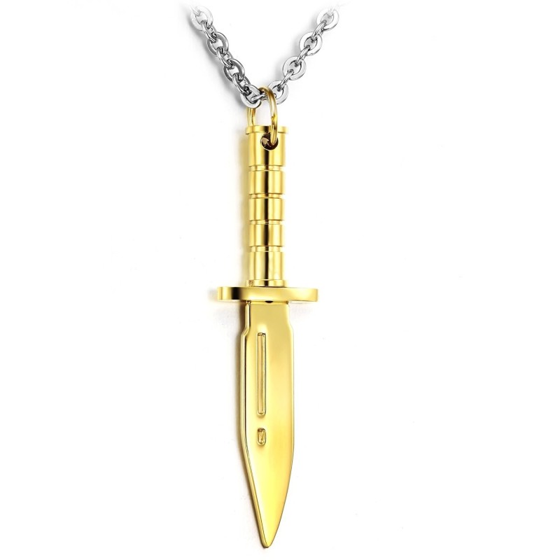 Complete In Specifications Golden Titanium Necklace Complete In Specifications Golden Titanium Necklace