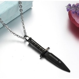 Easy To Use Dagger Titanium Necklace