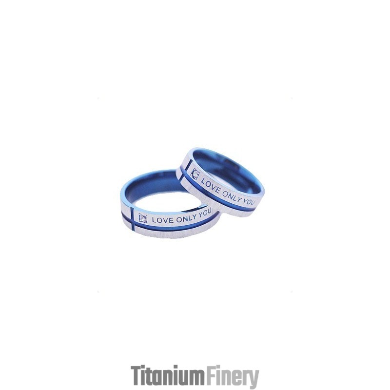 Love Only You Titanium Couples Right Ring Love Only You Titanium Couples Right Ring