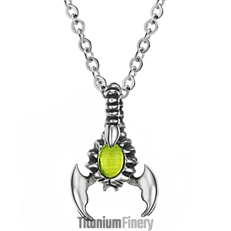 World-Wide Renown Male Titanium Necklace World-Wide Renown Male Titanium Necklace