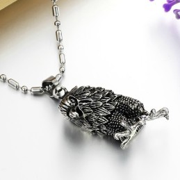The Queen Of Quality Eagle Shape Titanium Necklace