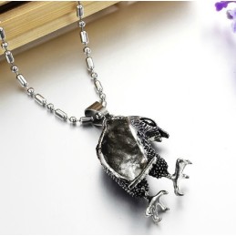 The Queen Of Quality Eagle Shape Titanium Necklace
