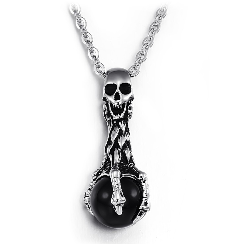 Quality And Quantity Assured Skull Titanium Necklace Quality And Quantity Assured Skull Titanium Necklace