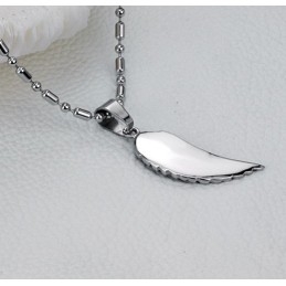 The King Of Quantity Eyas Shape Titanium Necklace