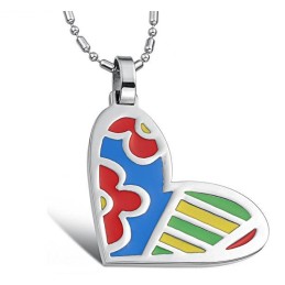Reliable Quality Female Sweetheart Titanium Necklace