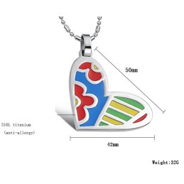 Reliable Quality Female Sweetheart Titanium Necklace