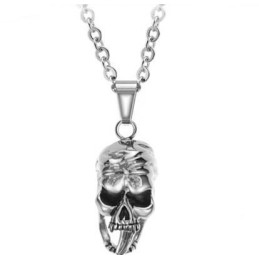 The King Of Quantity Male Demon Titanium Necklace