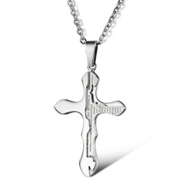 Easy To Use Cross Titanium Necklace