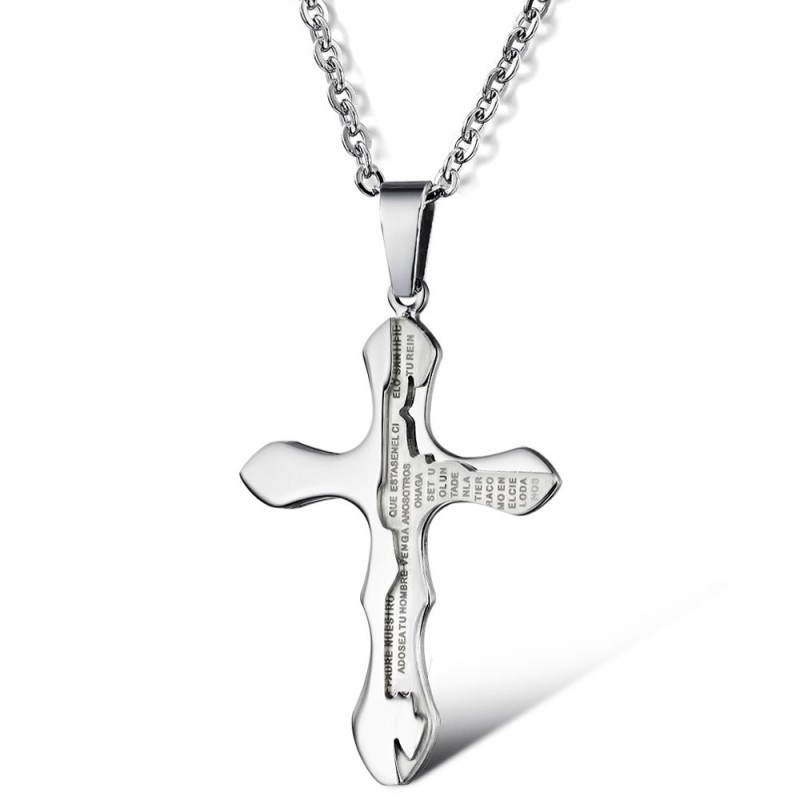 Easy To Use Cross Titanium Necklace Easy To Use Cross Titanium Necklace