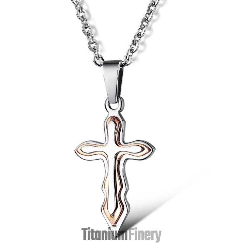 Selling Well All Over The World Cross Titanium Necklace Selling Well All Over The World Cross Titanium Necklace