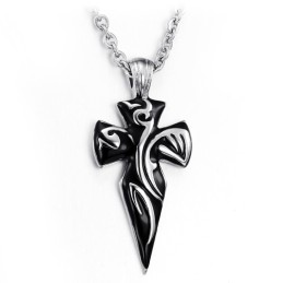 Excellent Quality Cross Titanium Necklace