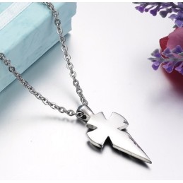 Excellent Quality Cross Titanium Necklace