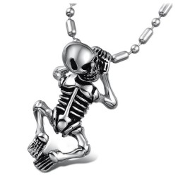 Quality And Quantity Assured Male Titanium Necklace