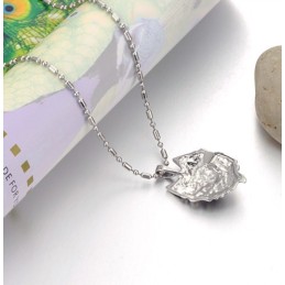 Complete In Specifications Male The Wolf Totem Titanium Necklace