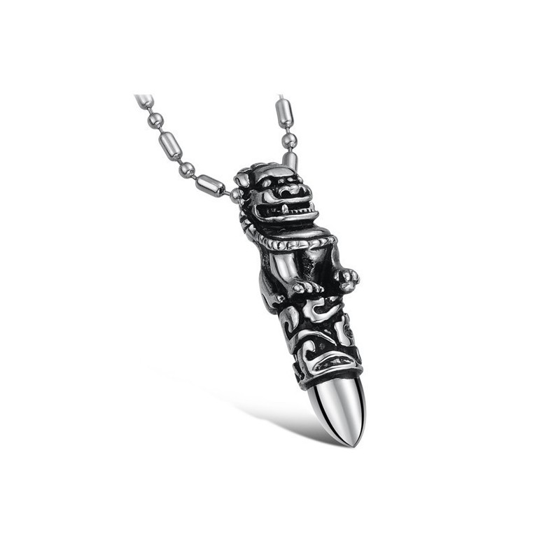 The King Of Quantity Male Kirin Titanium Necklace The King Of Quantity Male Kirin Titanium Necklace