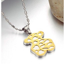 Well-Known For Its Fine Quality Male Titanium Necklace