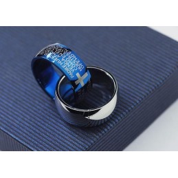 Super Cool Men's Titanium Rings Pendant And Necklace